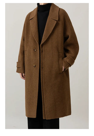 reversible wool coat