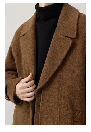 reversible wool coat