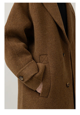 reversible wool coat