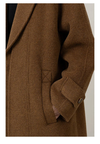 reversible wool coat