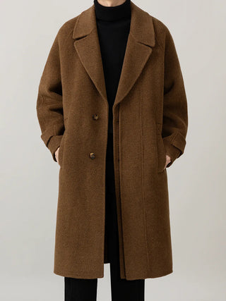 reversible wool coat