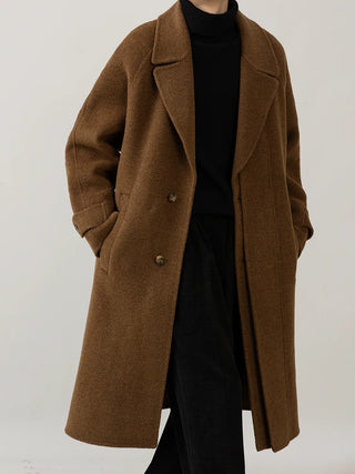reversible wool coat
