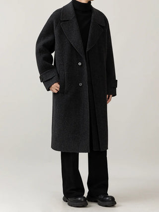 reversible wool coat