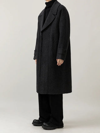 reversible wool coat