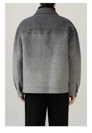 double-sided wool coat