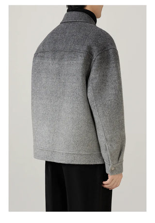 double-sided wool coat