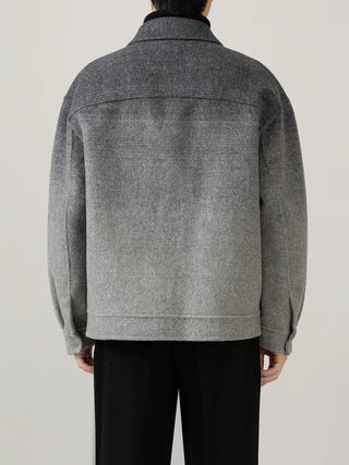double-sided wool coat