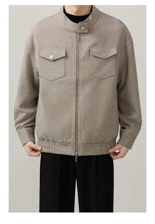 loose wool jacket