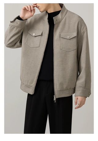 loose wool jacket