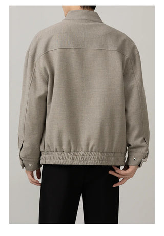 loose wool jacket