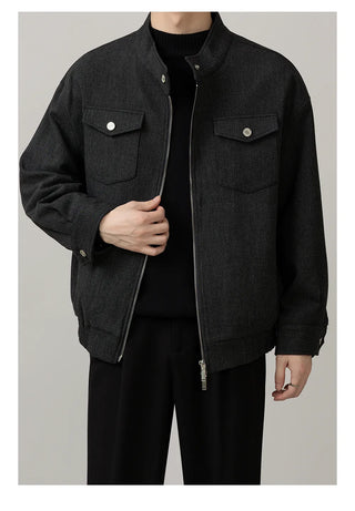 loose wool jacket