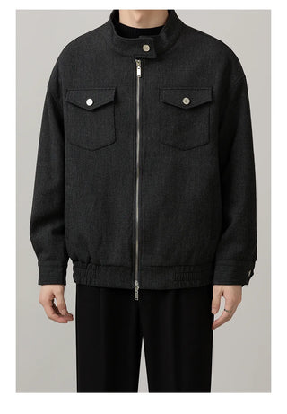 loose wool jacket