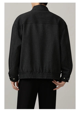 loose wool jacket
