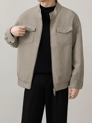 loose wool jacket