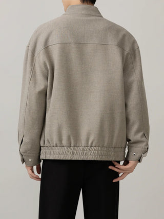 loose wool jacket