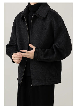 double collar coat