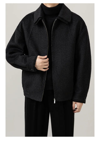 double collar coat