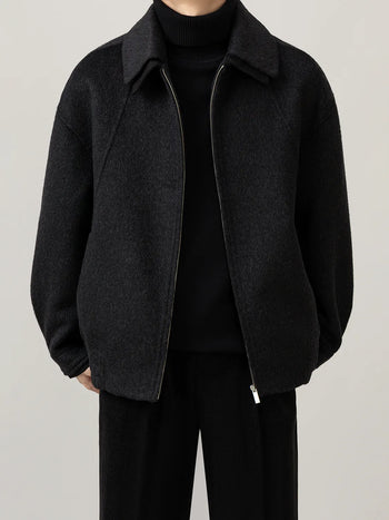 double collar coat