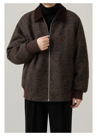 lapel down jacket
