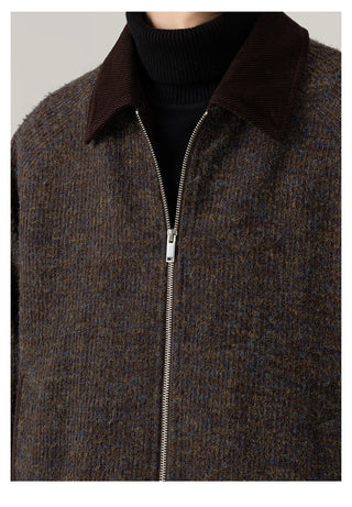 lapel down jacket