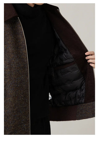 lapel down jacket