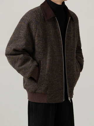 lapel down jacket
