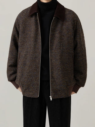 lapel down jacket