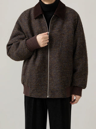 lapel down jacket