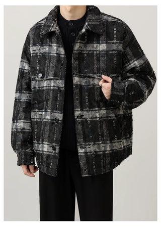 ripped down jacket