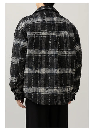 ripped down jacket