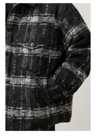 ripped down jacket