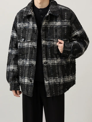 ripped down jacket