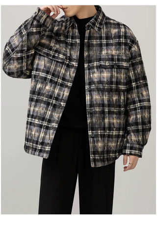 ruffle down jacket