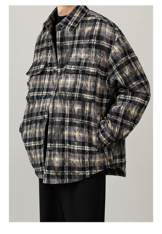 ruffle down jacket
