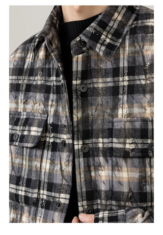 ruffle down jacket