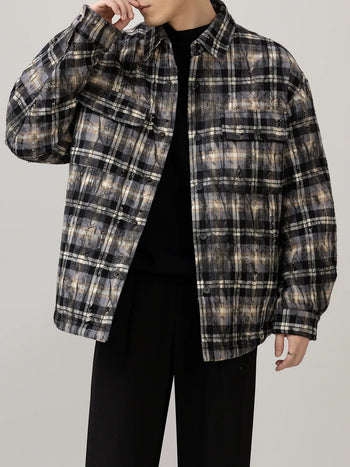 ruffle down jacket