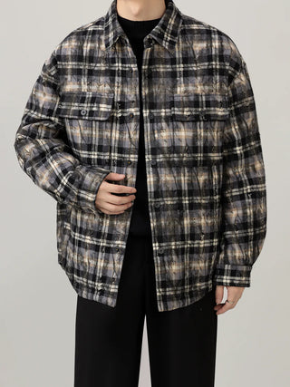 ruffle down jacket