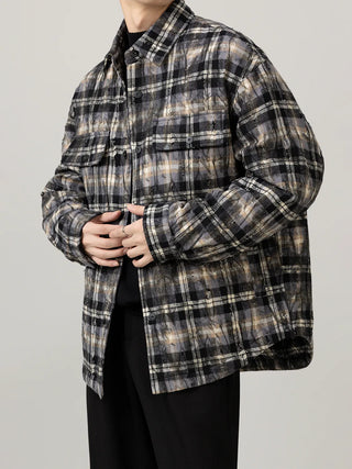 ruffle down jacket