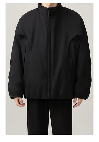 stand collar jacket