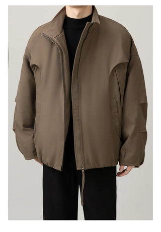 stand collar jacket