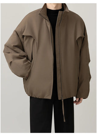 stand collar jacket