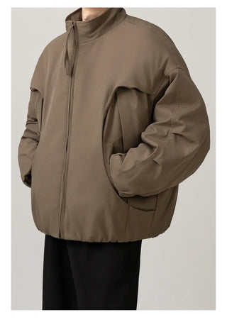 stand collar jacket