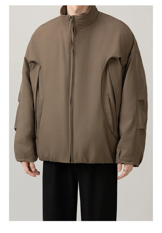 stand collar jacket
