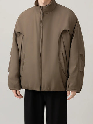 stand collar jacket
