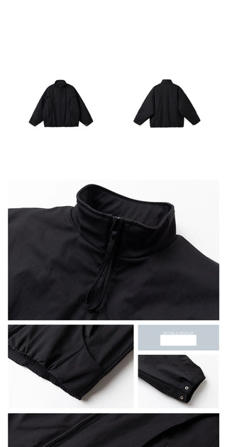 stand collar jacket