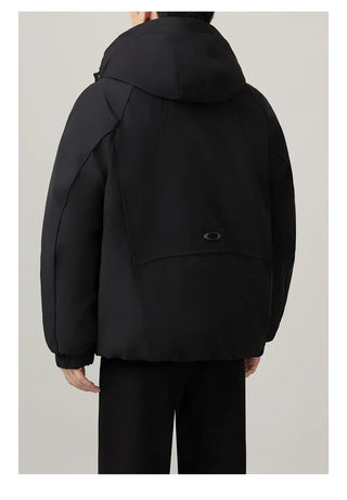 hooded work jacket