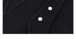 v-neck wool jacket