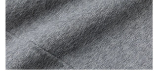 wool lapel coat