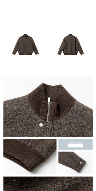 retro wool coat
