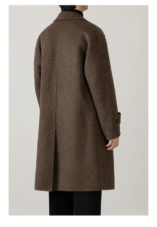 double-breasted trench coat